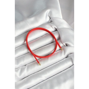 Mıknatıslı Kırmızı Renk Sarmal Kadın Bileklik