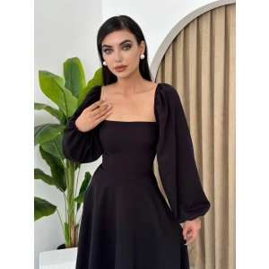 Nouna Balon Kol Elbise