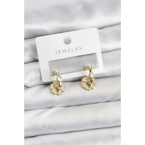 Pirinç Gold Renk Kadın Göçmen Küpe