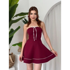 Yuna Straplez Elbise