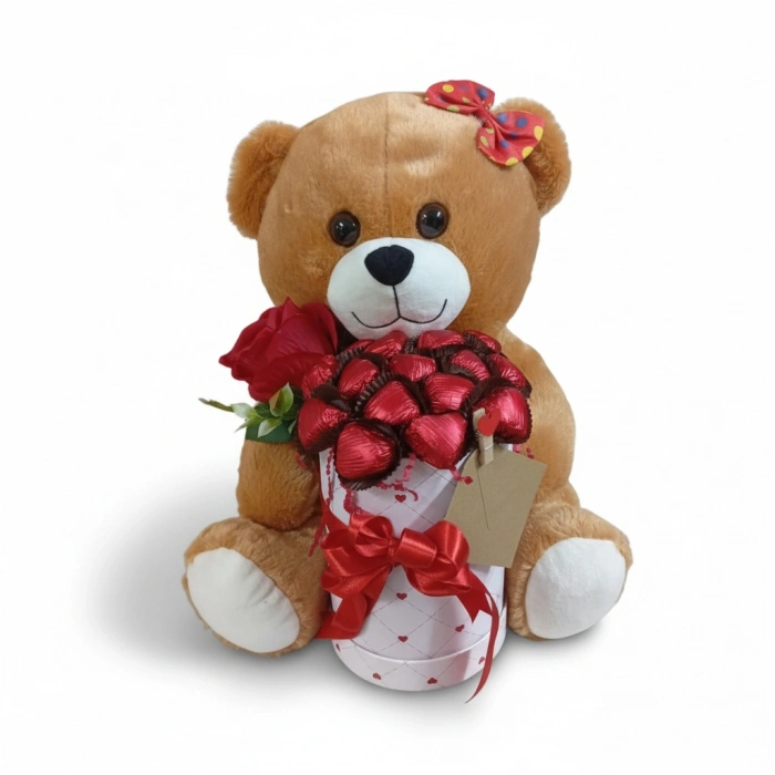 Sevgililer Günü Hediyesi - Peluş Ayı Seti