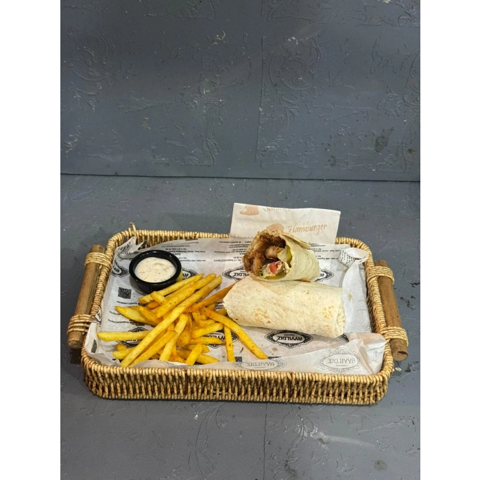 Çıtır Tavuklu Wrap