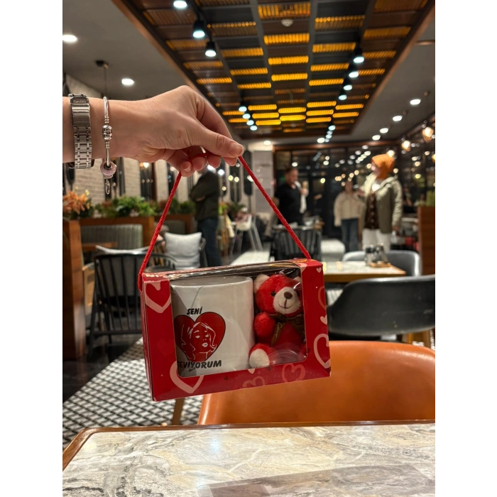 Çantalı seni seviyorum kupa