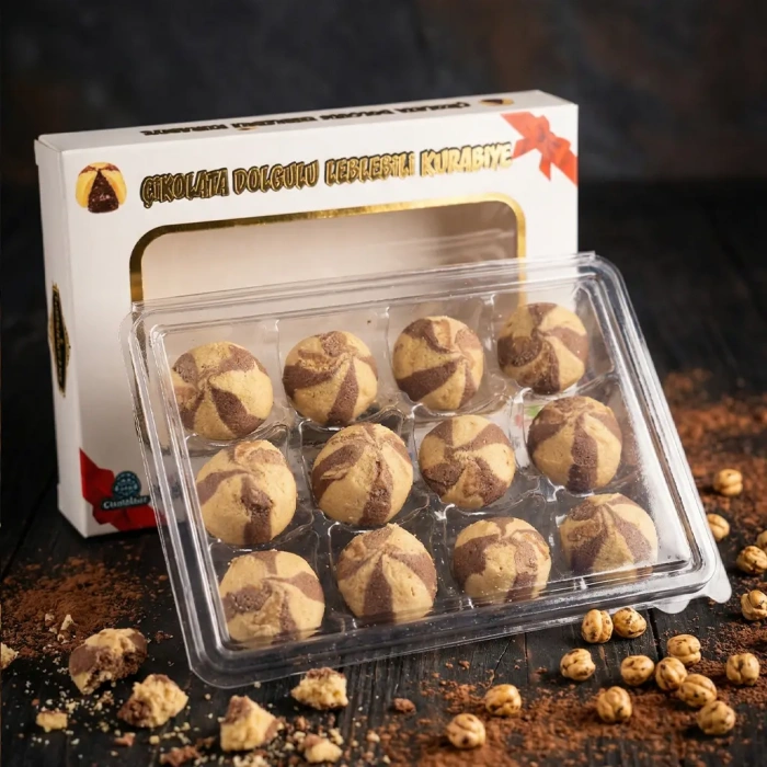 Leblebili Kurabiye Çikolata Dolgulu 220 gr