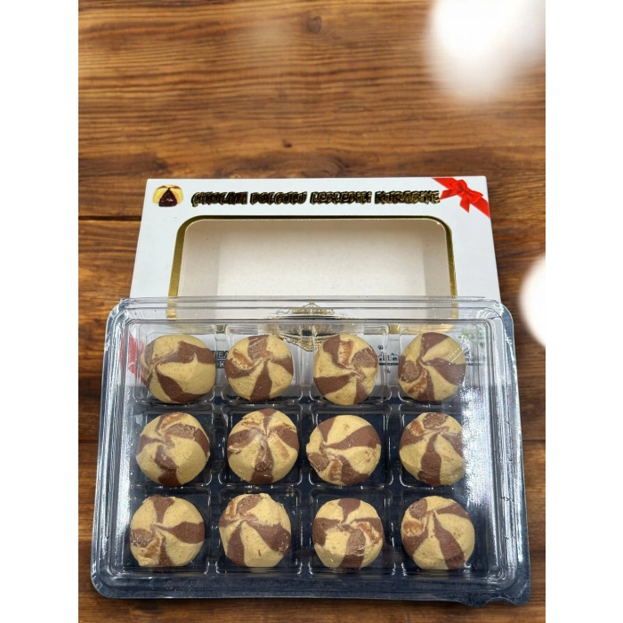 Leblebili Kurabiye Çikolata Dolgulu 360 gr