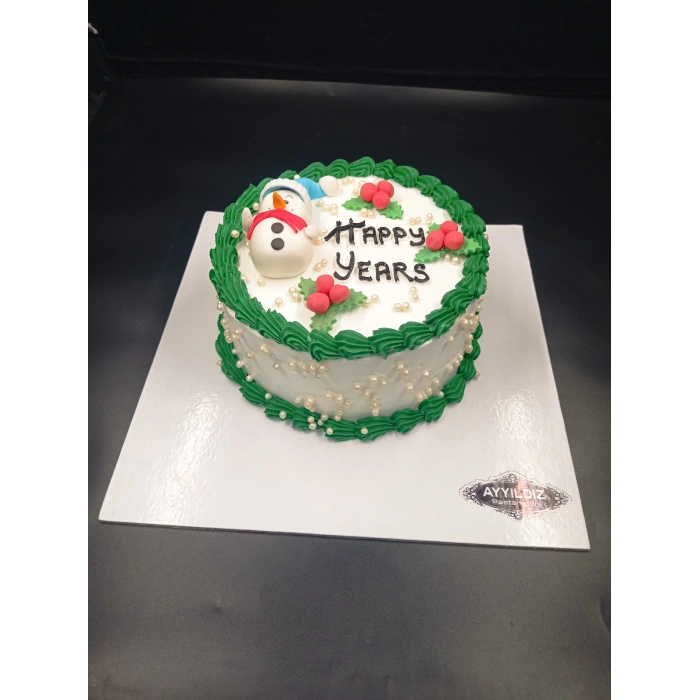 Yılbaşı Pastası 8-10 Kişilik