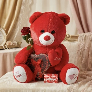 Gül ve Kalp Ayıcık Seti