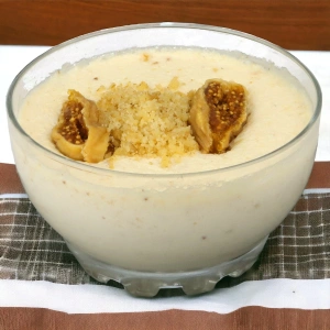 incir cevizli muhallebi