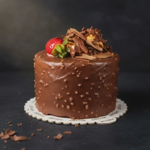 Muzlu Çikolatalı 6-8 Kişilik Pasta