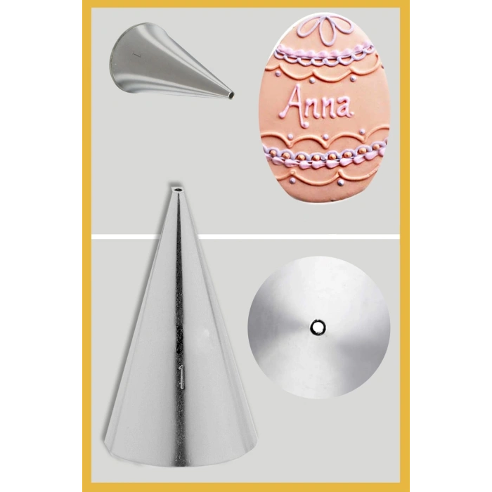 1 Numara Metal Yazı Duyu