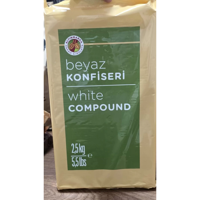 Altınmarka Fildişi Konfiseri Blok Çikolata 2.5 kg