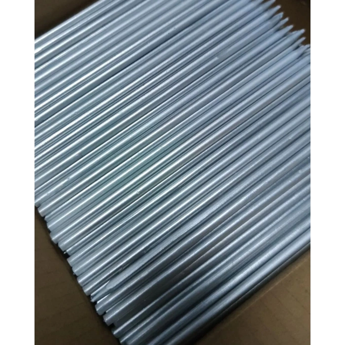 20 cm Gümüş Parti Mum 5 Adet