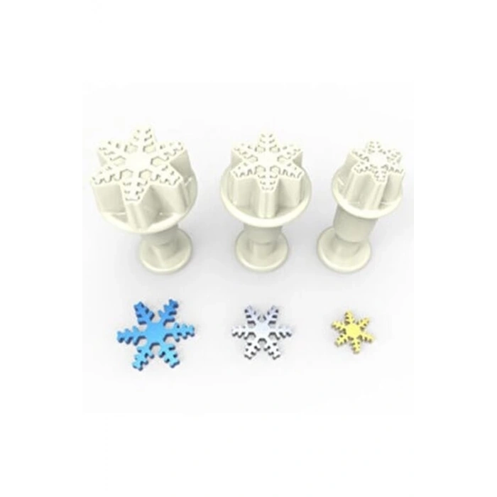 3 lü kar tanesi basmalı kopat (küçük boy)