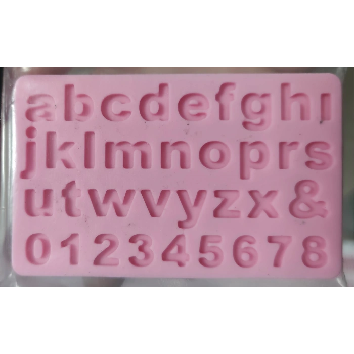 Küçük boy Küçük Harf Alfabe & Rakam Seti