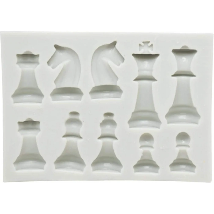 Satranç Set Silikon Kalıp