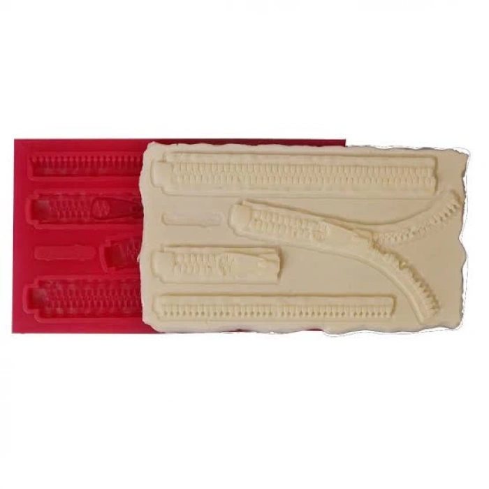 Fermuar Silikon Kalıp