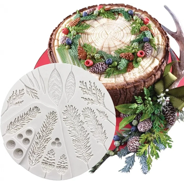 Yapraklar Silikon Kalıp