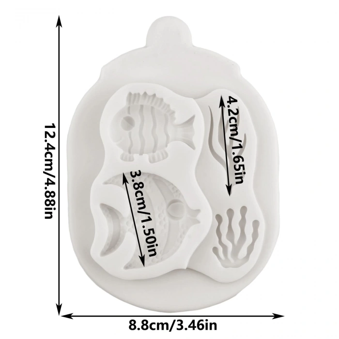 Balık Yosun Silikon Kalıp