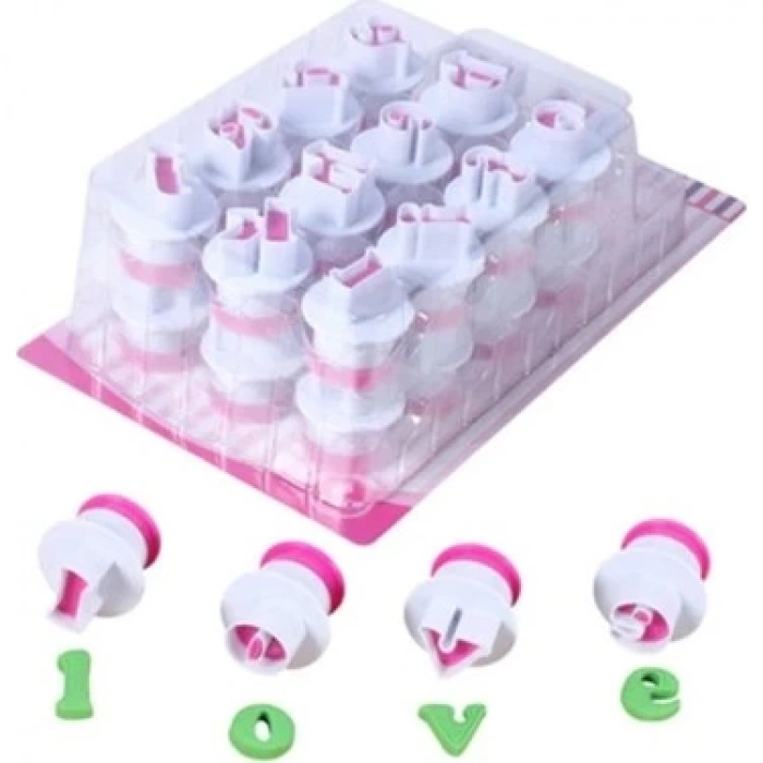 Büyük Boy Küçük Harf Basmalı Kopat Set 26 Parça