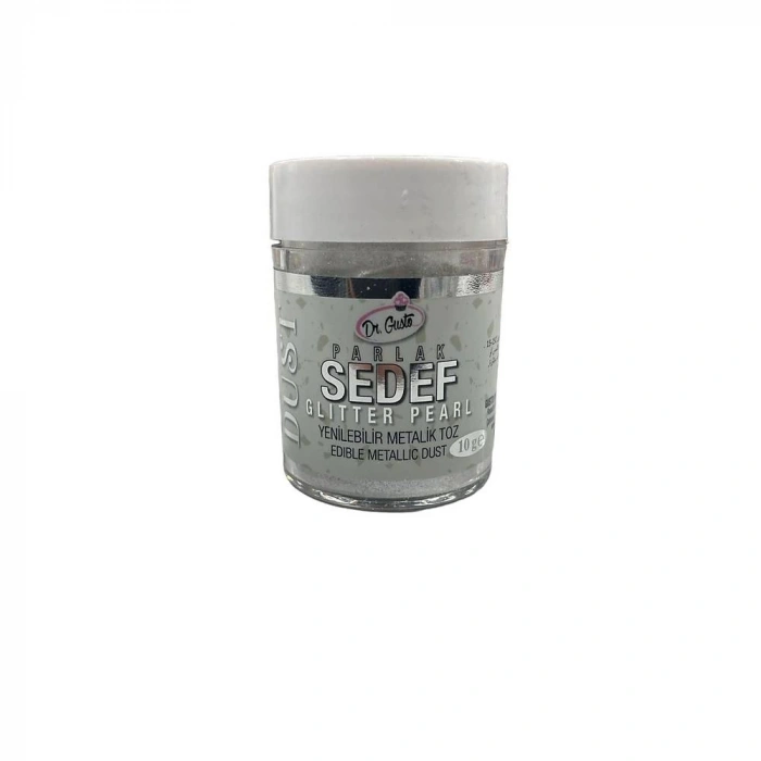 Dr Gusto Glitter Sedef Toz Sim Boya 10 gr Pearl(Sedef)