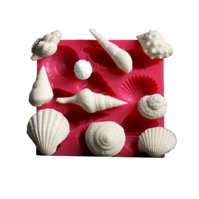 Cesil Deniz Kabukları Silikon Kalıp 7.5*8 cm