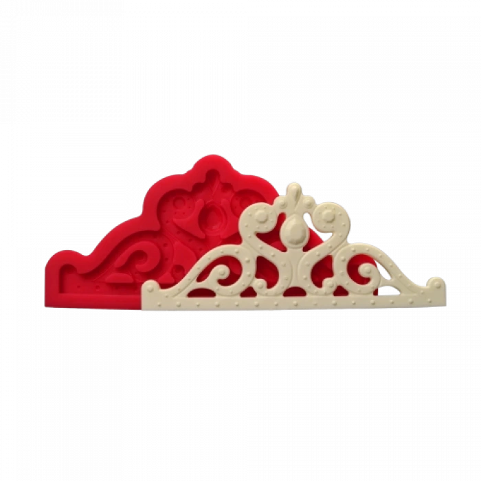 Cesil Küçük Boy Elmaslı Taç 13*7 cm Cupcake Üstü Taç