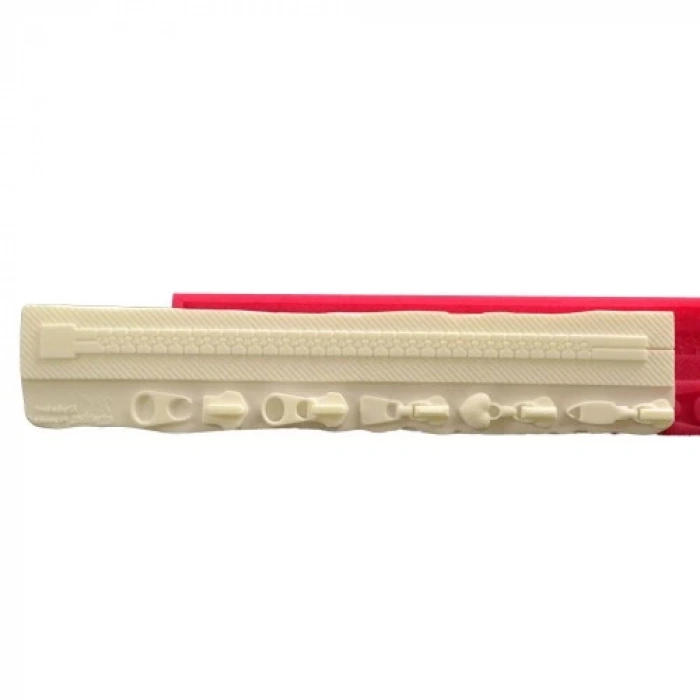 Cesil Fermuar Silikon Kalıp 21*4.5 cm