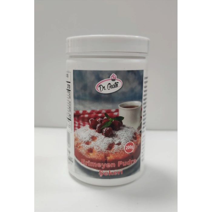 Dr Gusto Erimeyen Pudra Şekeri 200 Gr
