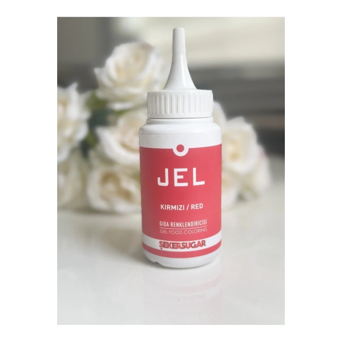 Şeker Sugar Kırmızı Jel Boya 150 ml