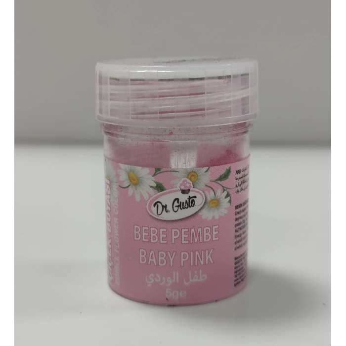 Dr Gusto Bebe Pembe Çiçek Boyası 5 Gr