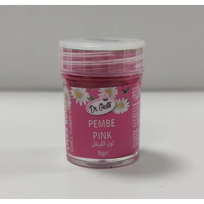 Dr Gusto Pembe Çiçek Boyası 5 Gr