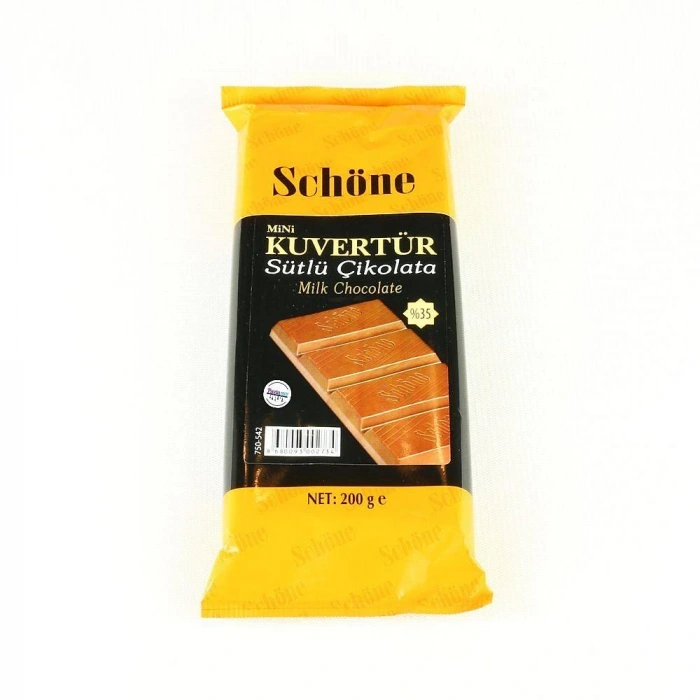 Ovalette Schöne Mini Sütlü Kuvertür Çikolata 200 gr