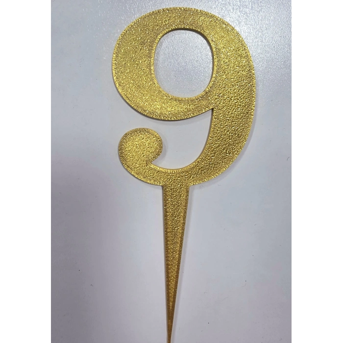 3d Filament Baskı 9 Rakamı 8 cm