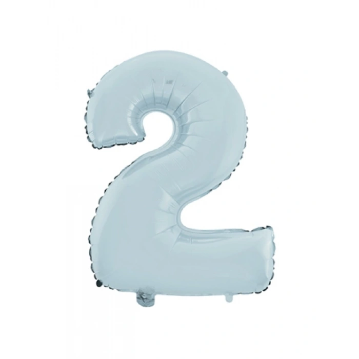 FOLYO BALON 66 CM 2 RAKAM MAVİ 26(HELYUMA UYGUN)