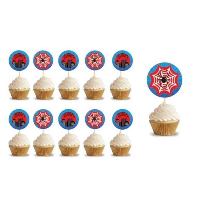 Kürdan Örümcek Temalı 10 Parça