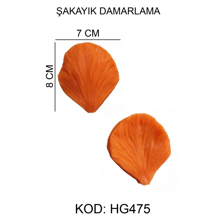 Şakayık Damarlayıcı Damarlama Silikon Kalıp