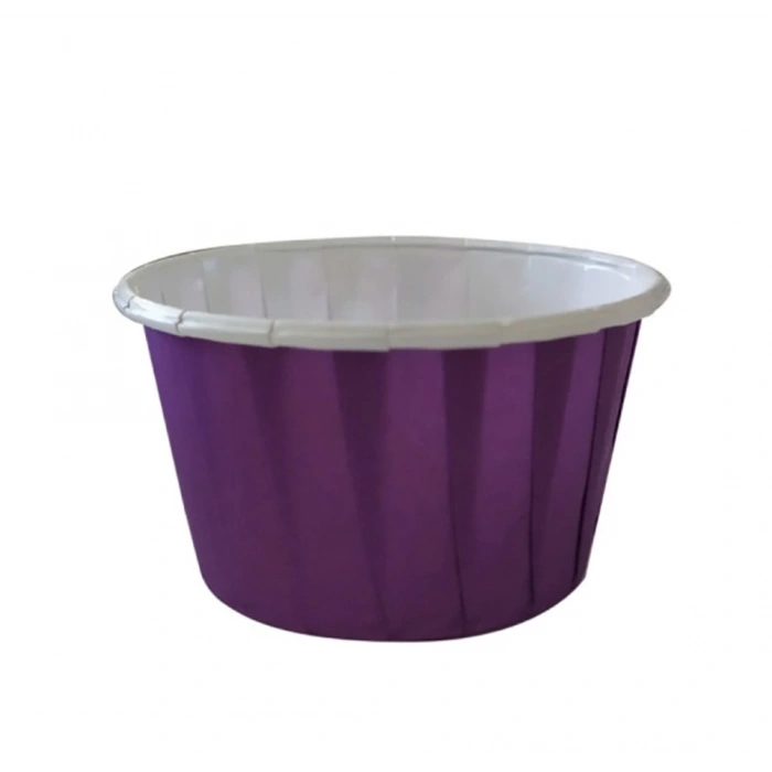 Cupcake Kapsül 25 li Mor 1 paket