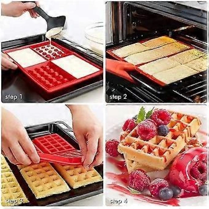 Waffle Silikon Kalıp