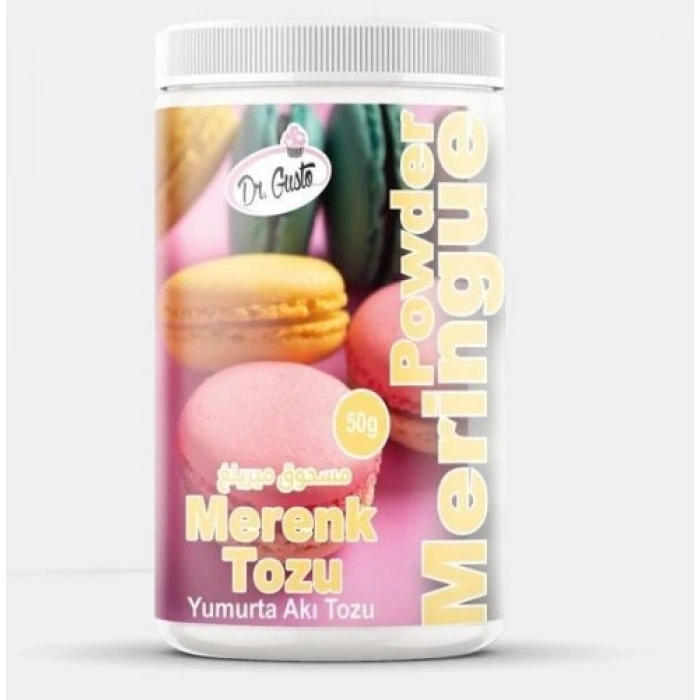 Dr Gusto Merenk Tozu Yumurta Akı Tozu 50 gr