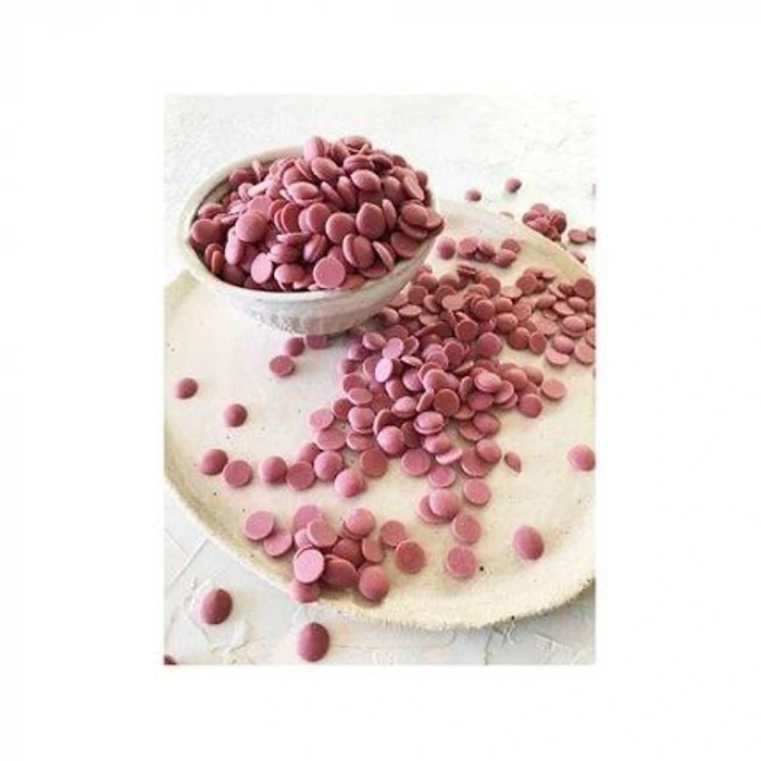 Callebaut Ruby Damla Drop Çikolata (bölünmüş) 500 gr-1 kg seçenekli