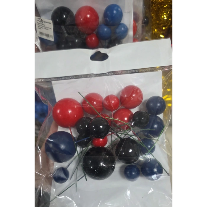 Spiderman Örümcek Adam Pasta Üstü Top Süs