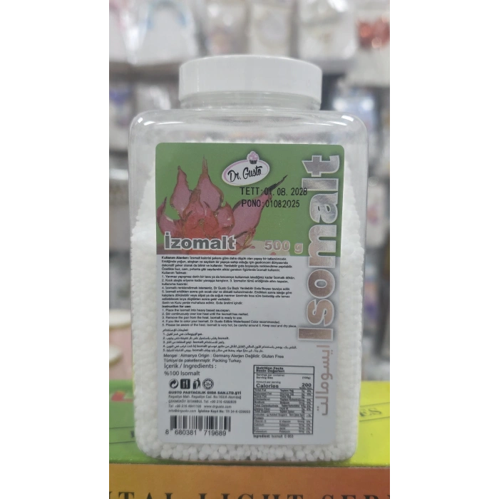 Dr Gusto Lolipop İzomalt İsomalt 500 gr Şeker