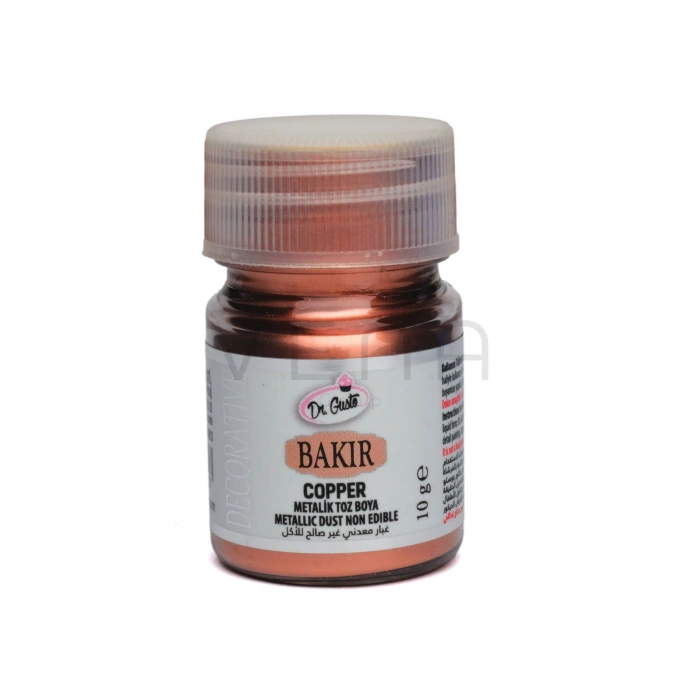 Dr Gusto Dekoratif Yenilmeyen Bakır Toz Boya 10 gr