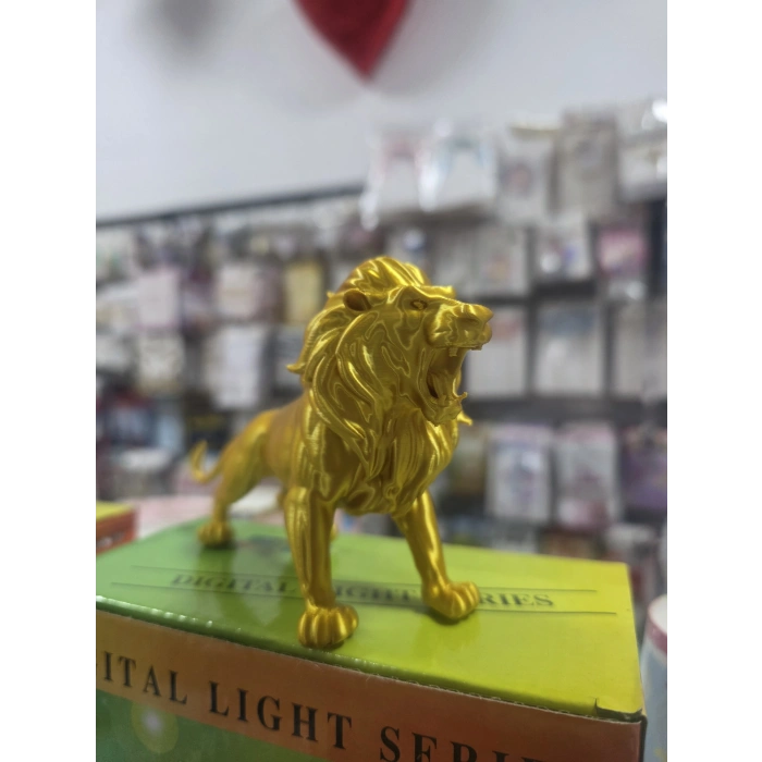 3d Aslan Figürü Pasta Üstü Süs