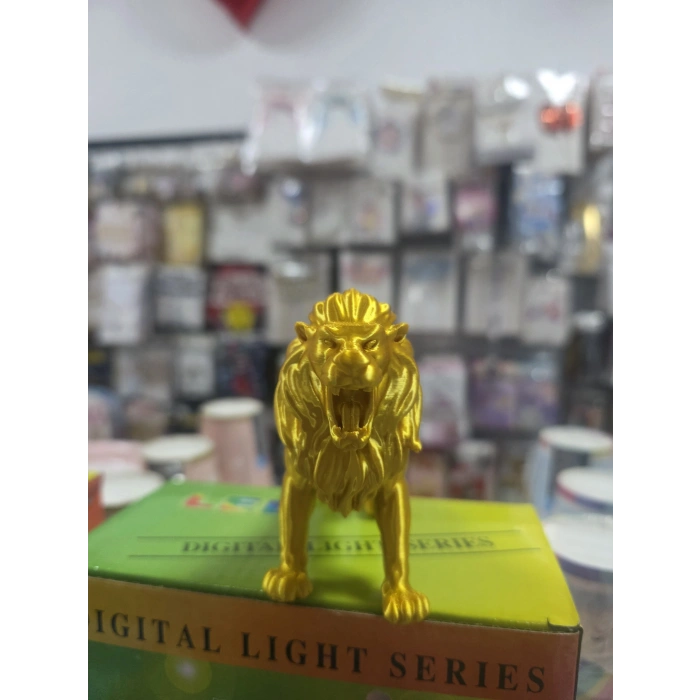 3d Aslan Figürü Pasta Üstü Süs