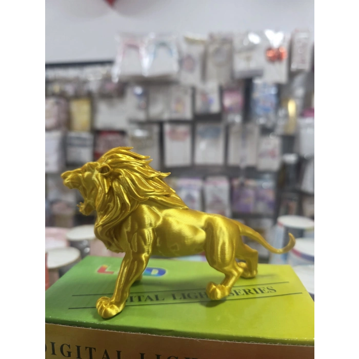 3d Aslan Figürü Pasta Üstü Süs
