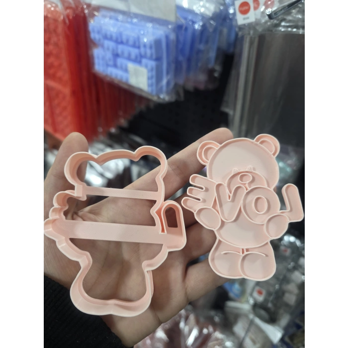 Levent Ayıcık Kurabiye Kalıbı 9*7.5 cm