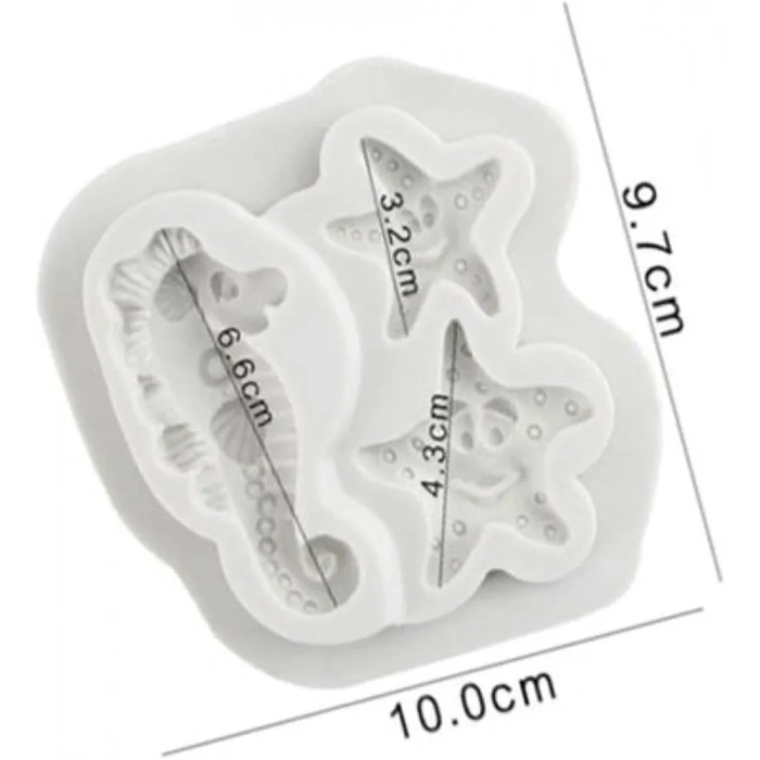 Denizatı Deniz Yıldızı Silikon Kalıp