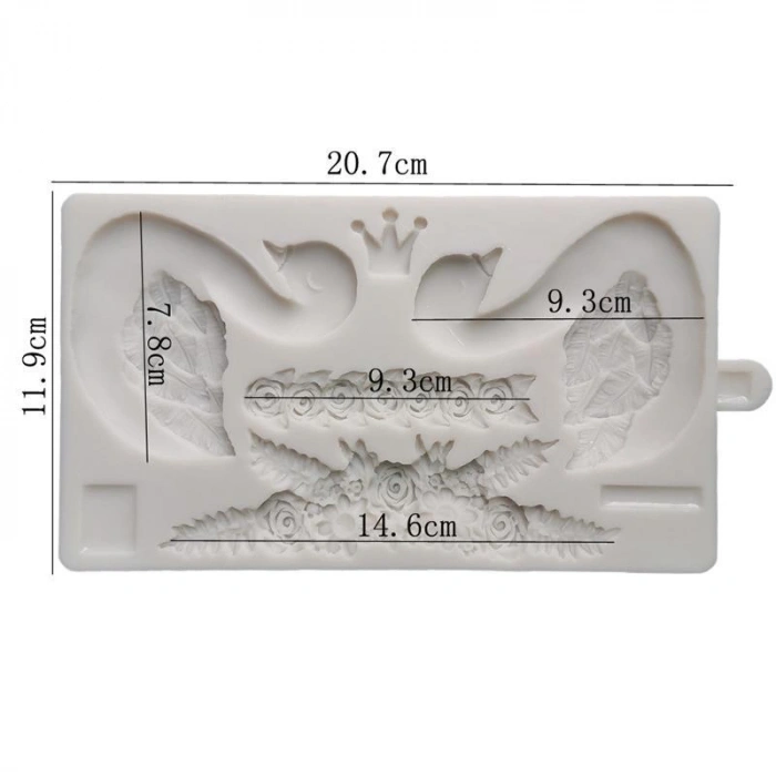 Kuğu Silikon Kalıp Büyük Boy