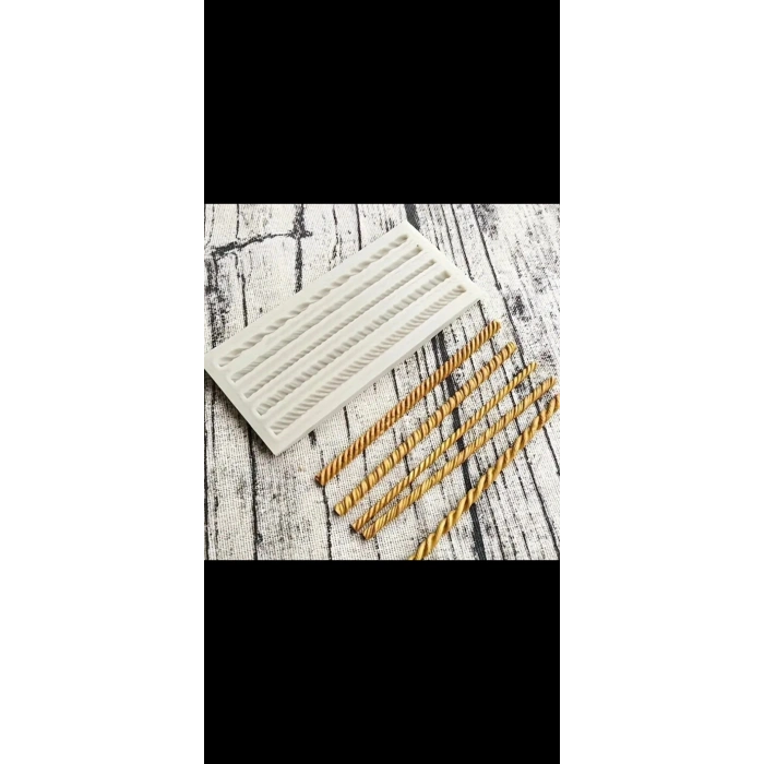 5 li Burgu Silikon Kalıp Küçük Boy